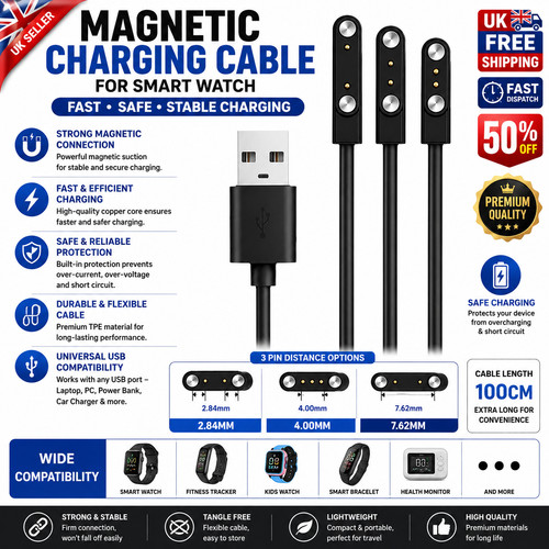 Pin magnetic smart watch - 2,